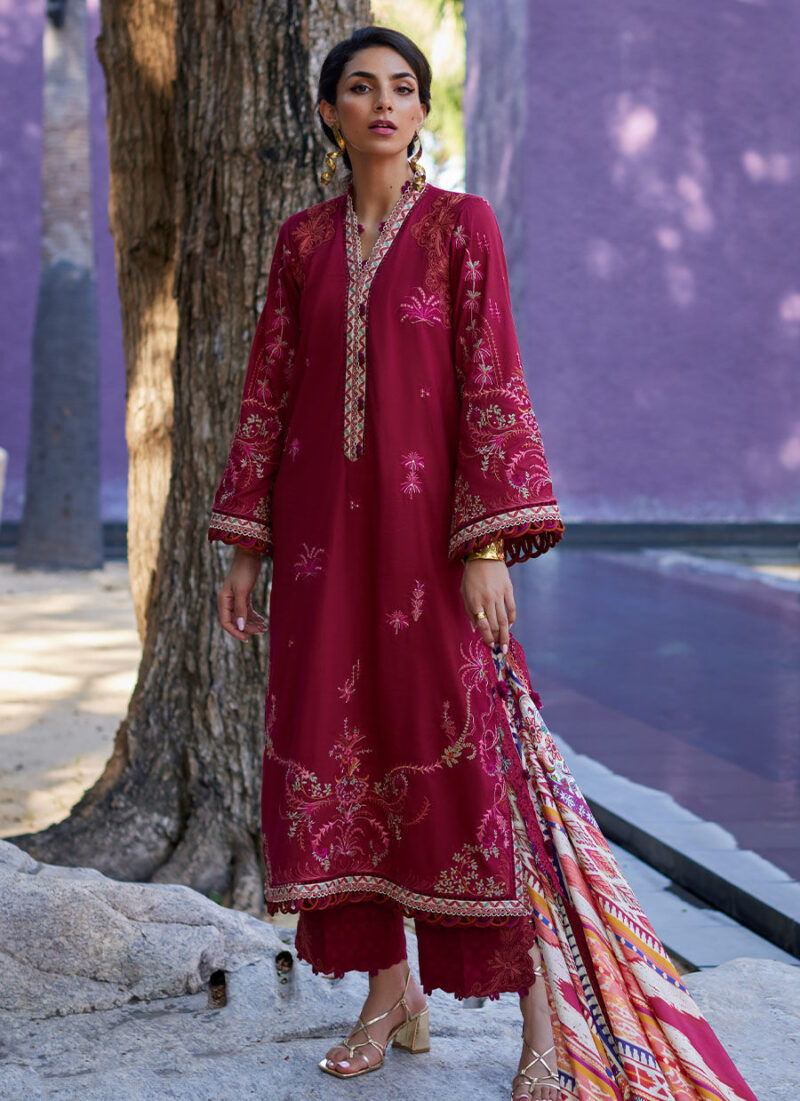 Farah Talib Aziz Lawn 2024 | Suay | FTA-02