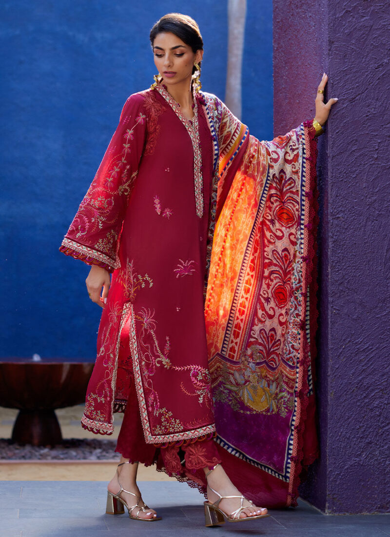 Farah Talib Aziz Lawn 2024 | Suay | FTA-02