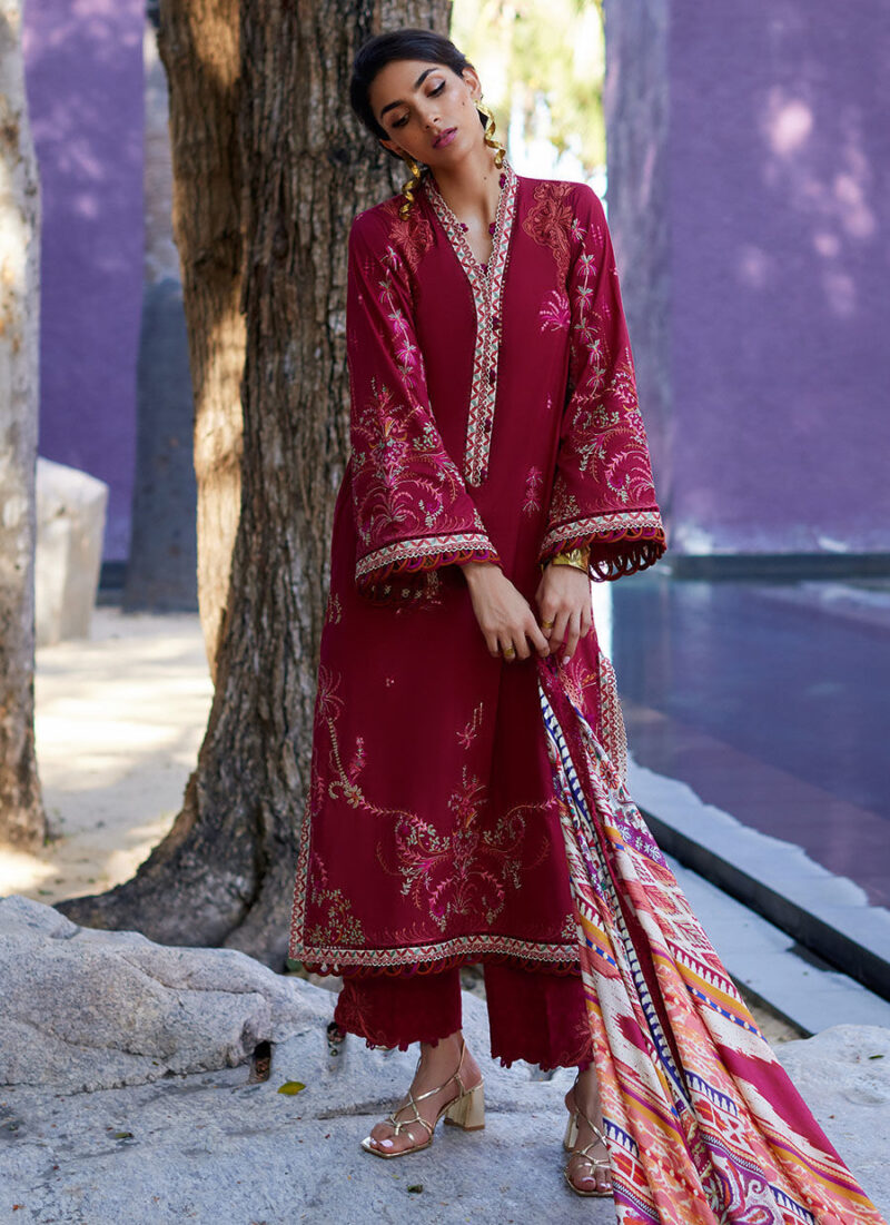 Farah Talib Aziz Lawn 2024 | Suay | FTA-02