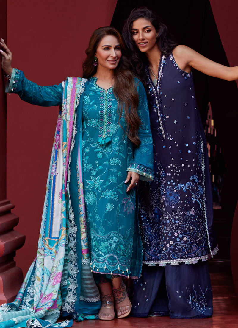 Farah Talib Aziz Lawn 2024 | Suay | FTA-04