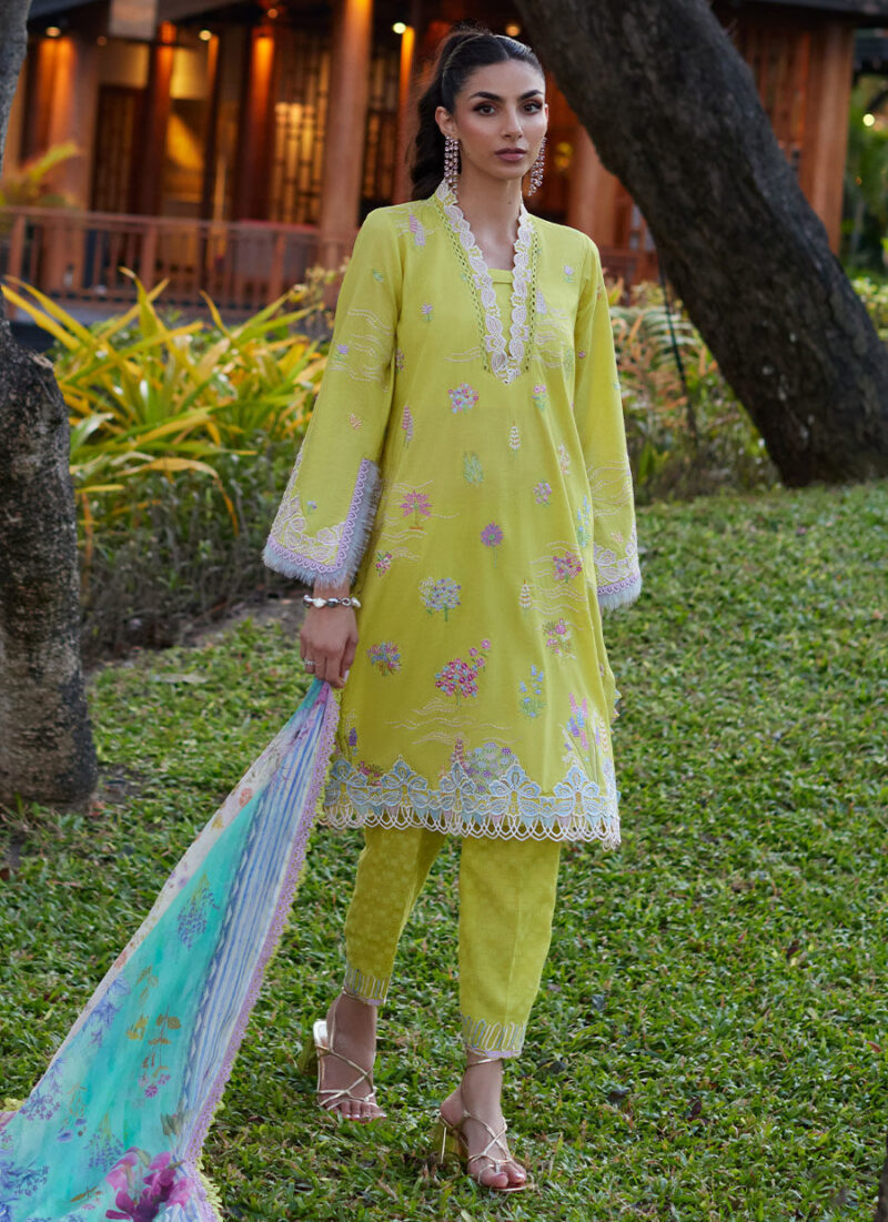 Farah Talib Aziz Lawn 2024 | Suay | FTA-09