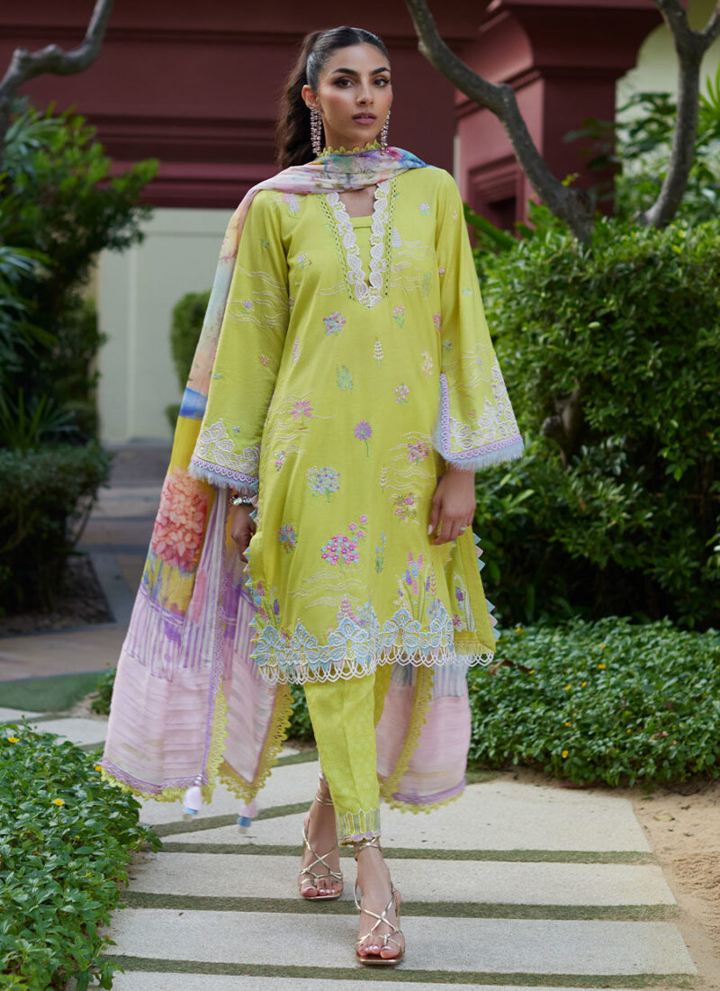 Farah Talib Aziz Lawn 2024 | Suay | FTA-09