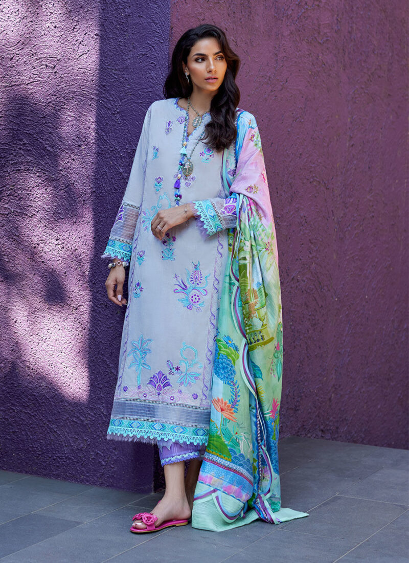 Farah Talib Aziz Lawn 2024 | Suay | FTA-08