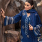 Crimson Luxury Lawn 2024 | Sarfaraz | Into The Wild – Midnight Blue