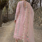 Crimson Luxury Lawn 2024 | Sarfaraz | Believe In Her – Blush Pink