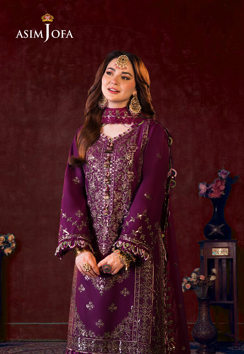 Hania Amir Salwar Kameez Limited Edition by Asim Jofa | AJFILE-11