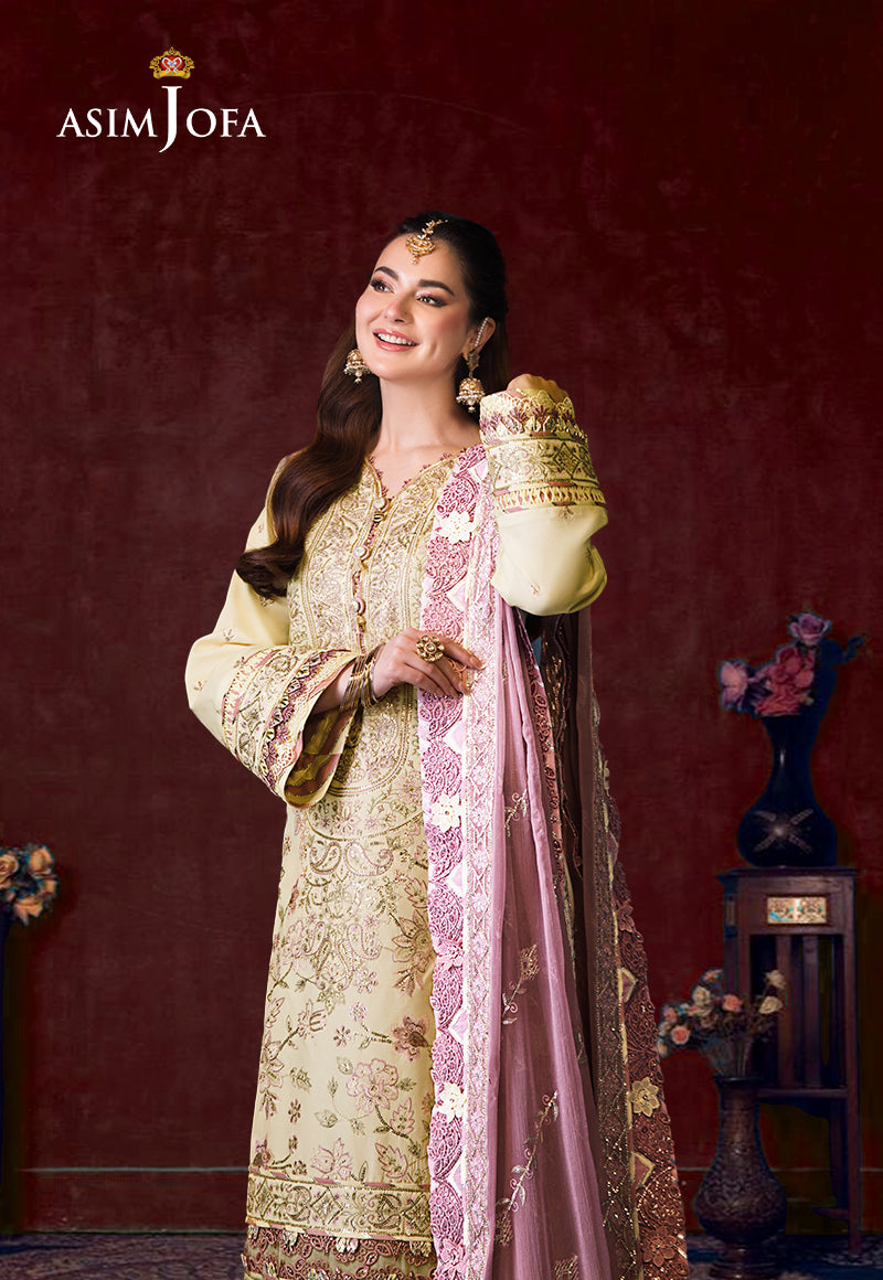 Hania Amir Salwar Kameez Limited Edition by Asim Jofa | AJFILE-15