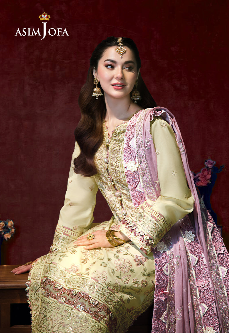 Hania Amir Salwar Kameez Limited Edition by Asim Jofa | AJFILE-15