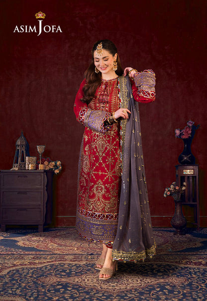 Hania Amir Salwar Kameez Limited Edition by Asim Jofa | AJFILE-27