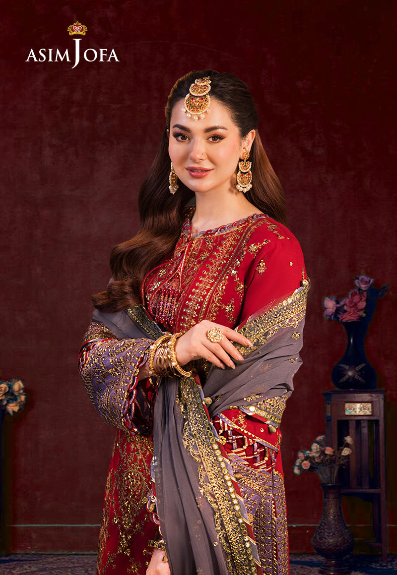 Hania Amir Salwar Kameez Limited Edition by Asim Jofa | AJFILE-27