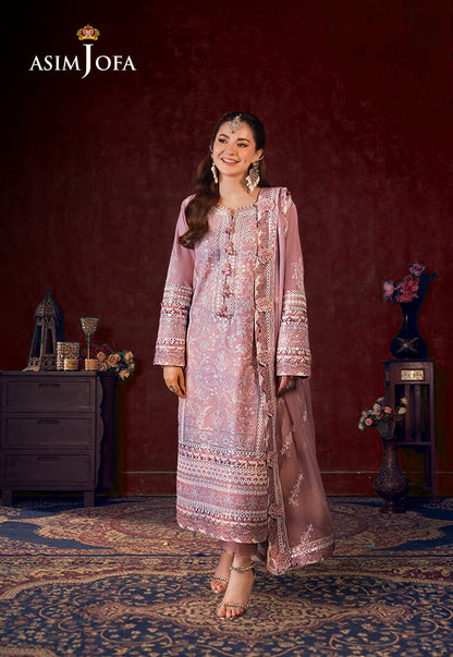 Hania Amir Salwar Kameez Limited Edition by Asim Jofa | AJFILE-02