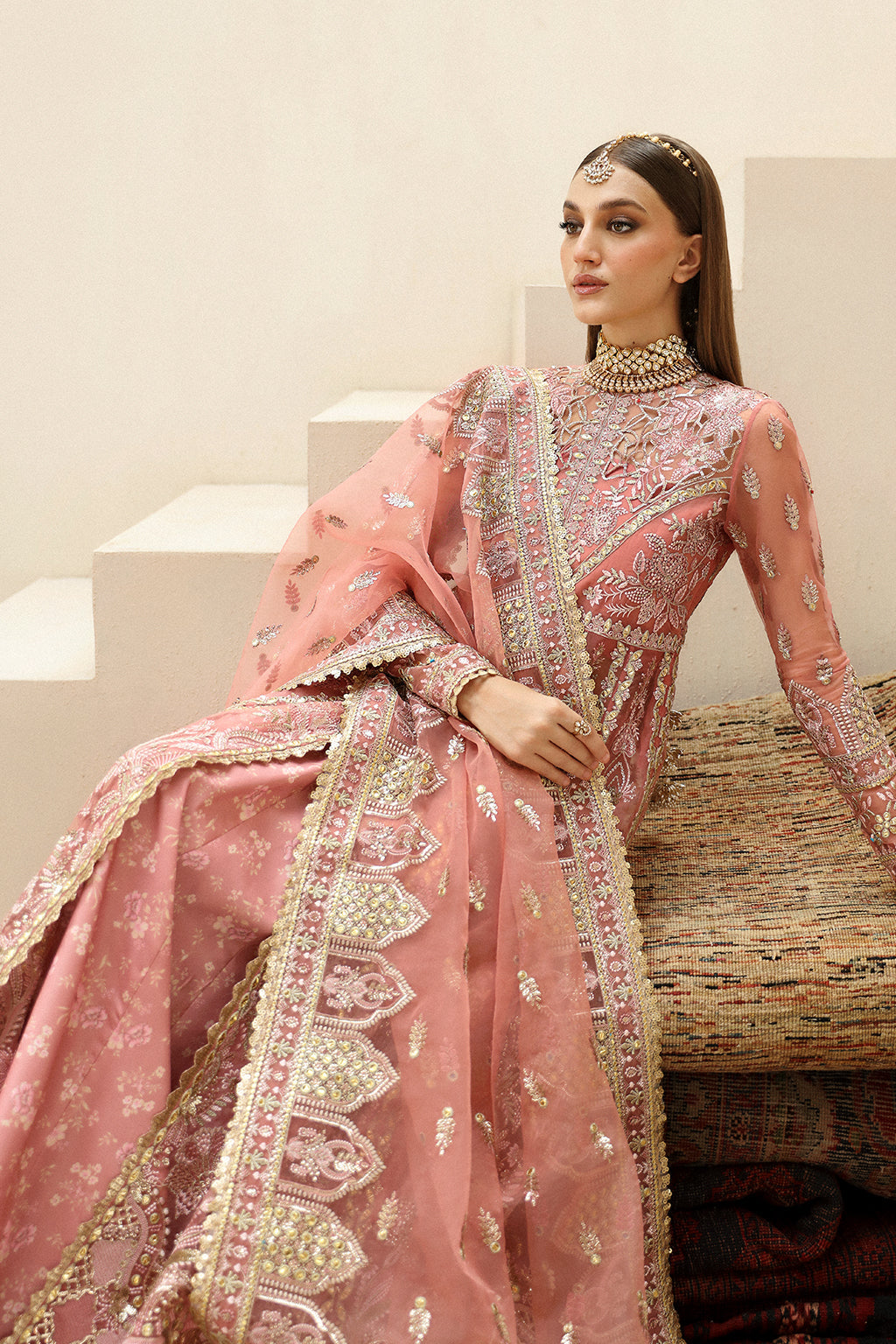 Shehnai by Afrozeh Unstitched Wedding Formal Collection 2024 | AFS-24-05