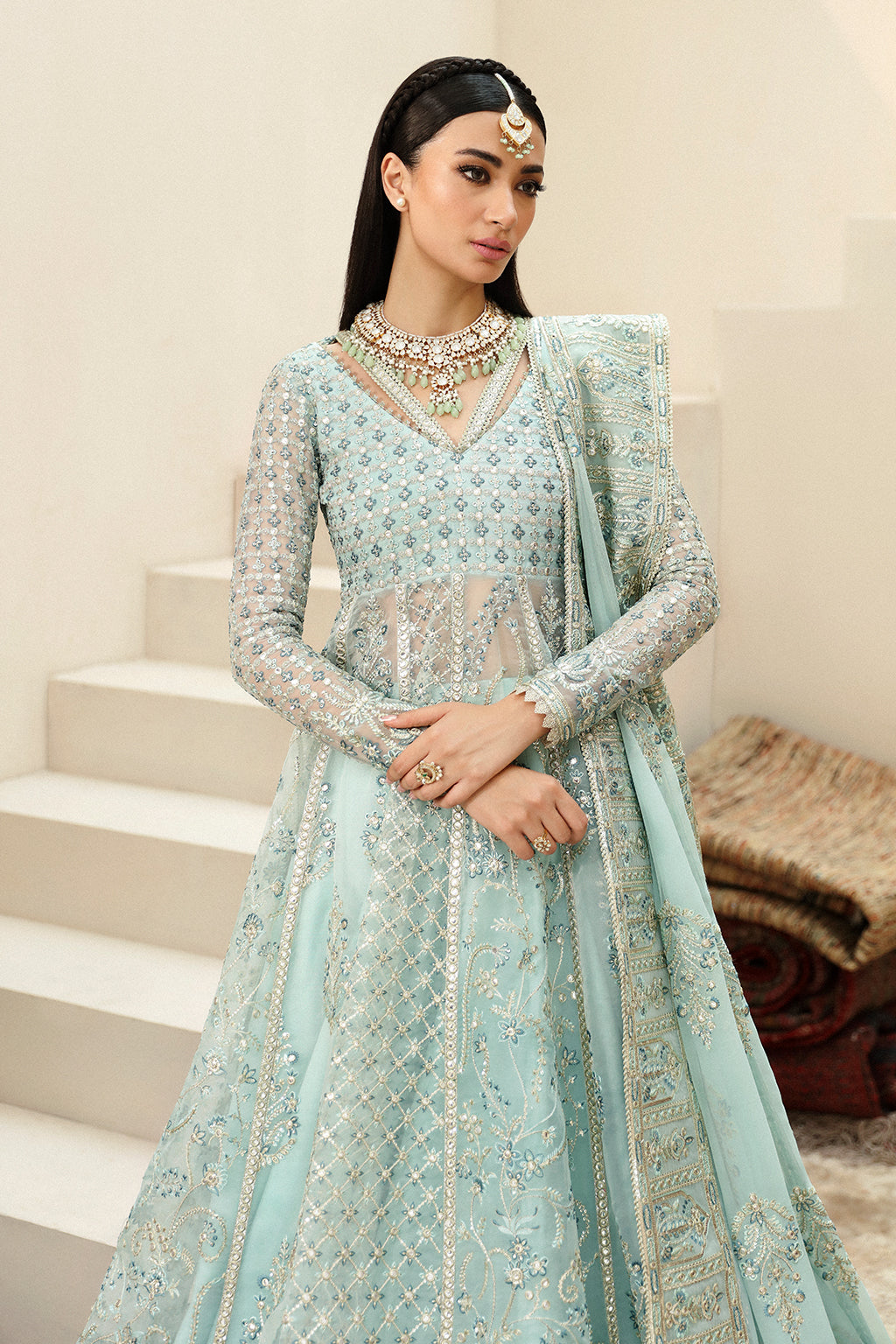 Shehnai by Afrozeh Unstitched Wedding Formal Collection 2024 | AFS-24-07