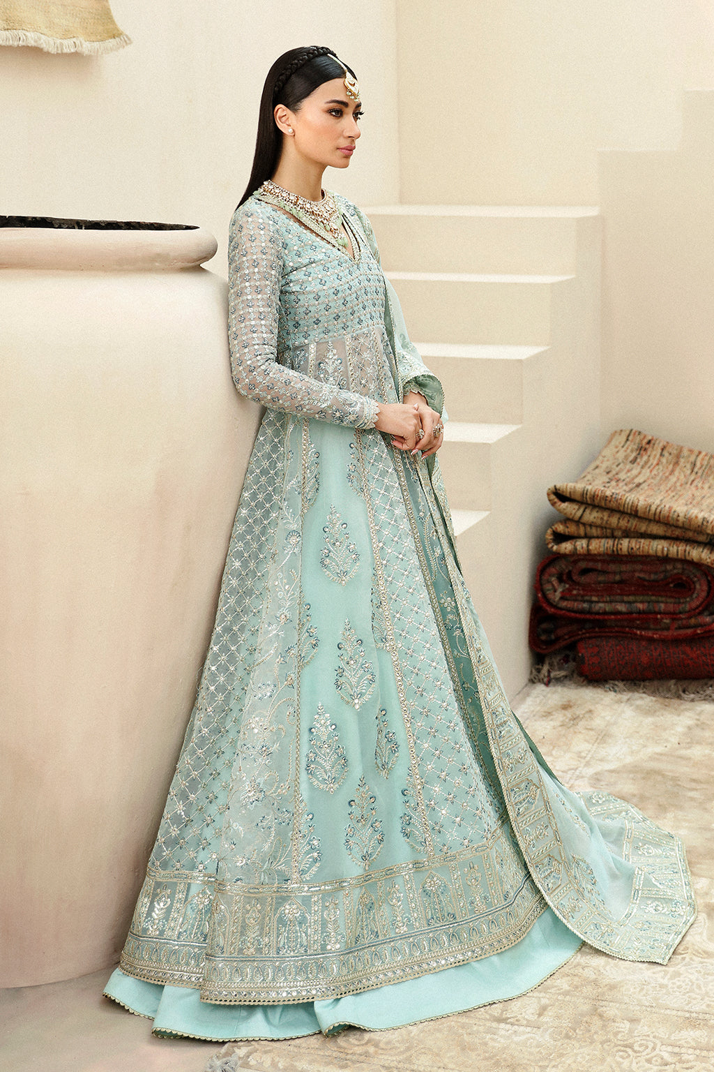 Shehnai by Afrozeh Unstitched Wedding Formal Collection 2024 | AFS-24-07