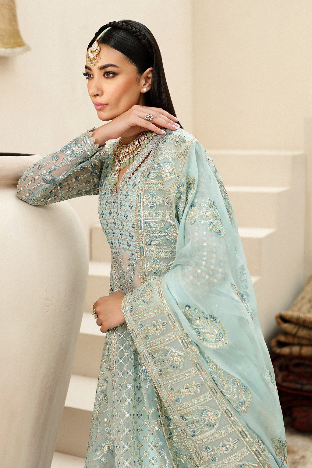 Shehnai by Afrozeh Unstitched Wedding Formal Collection 2024 | AFS-24-07