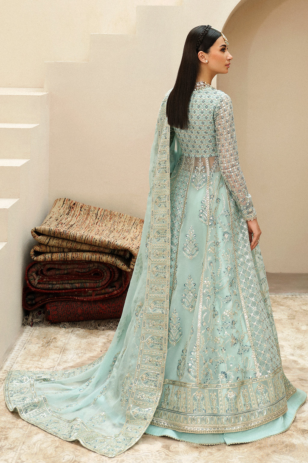 Shehnai by Afrozeh Unstitched Wedding Formal Collection 2024 | AFS-24-07