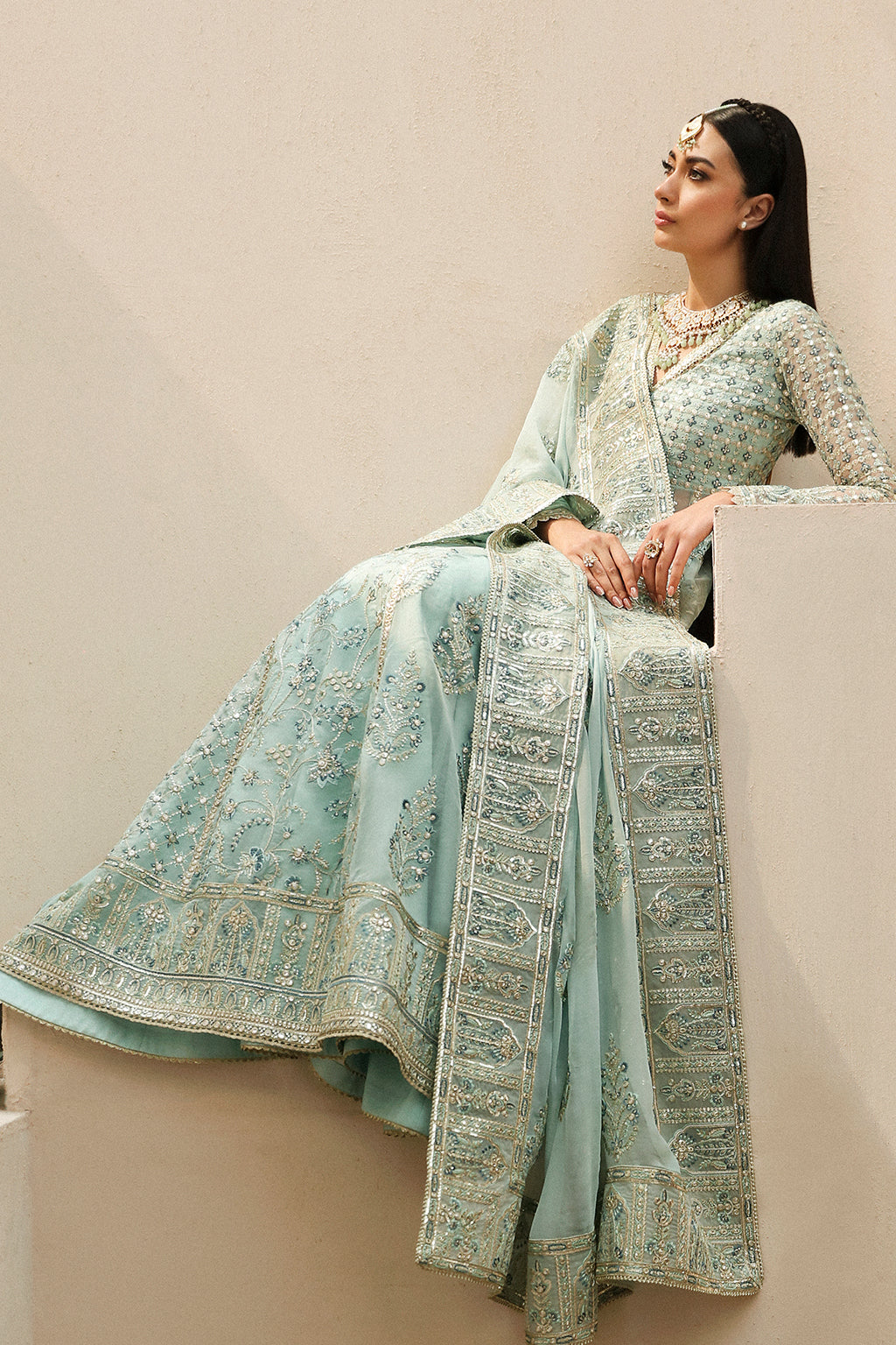 Shehnai by Afrozeh Unstitched Wedding Formal Collection 2024 | AFS-24-07