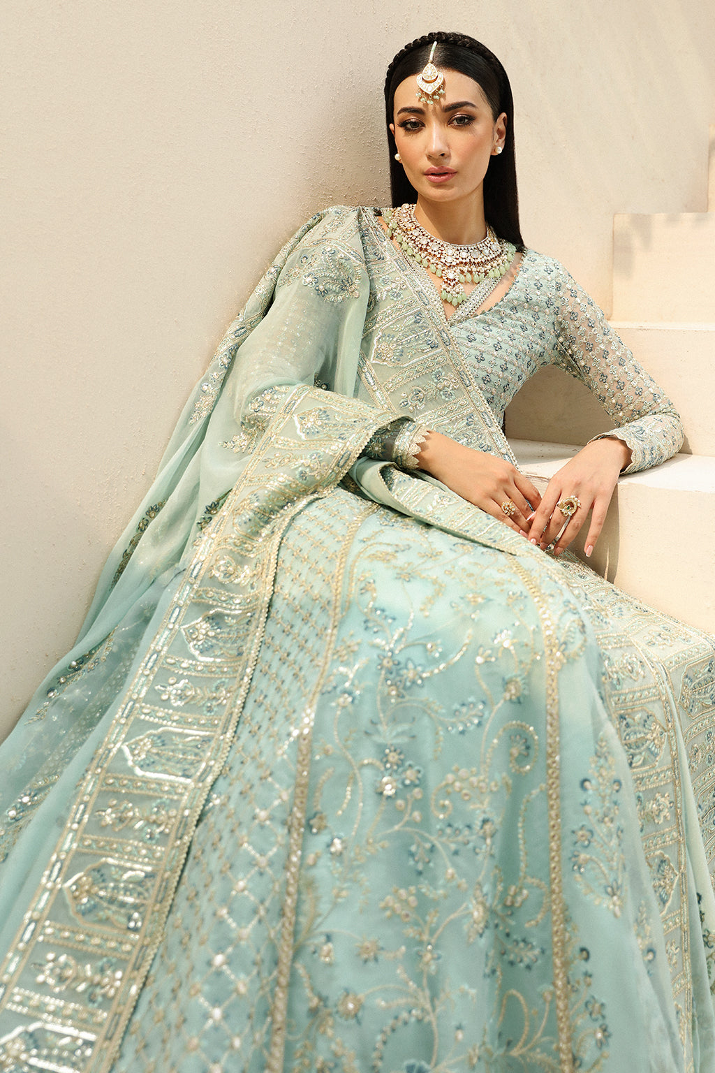 Shehnai by Afrozeh Unstitched Wedding Formal Collection 2024 | AFS-24-07