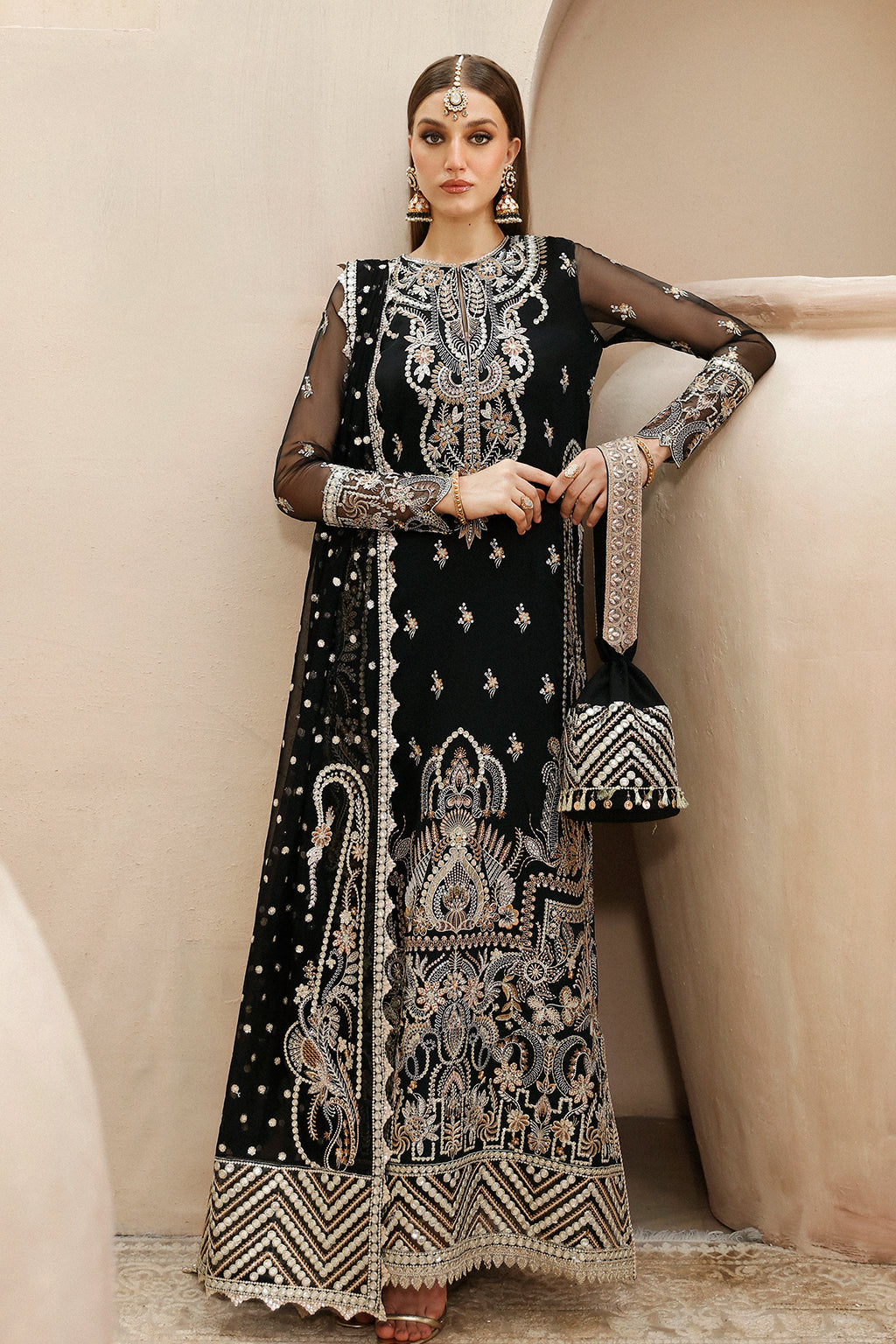 Shehnai by Afrozeh Unstitched Wedding Formal Collection 2024 | AFS-24-03