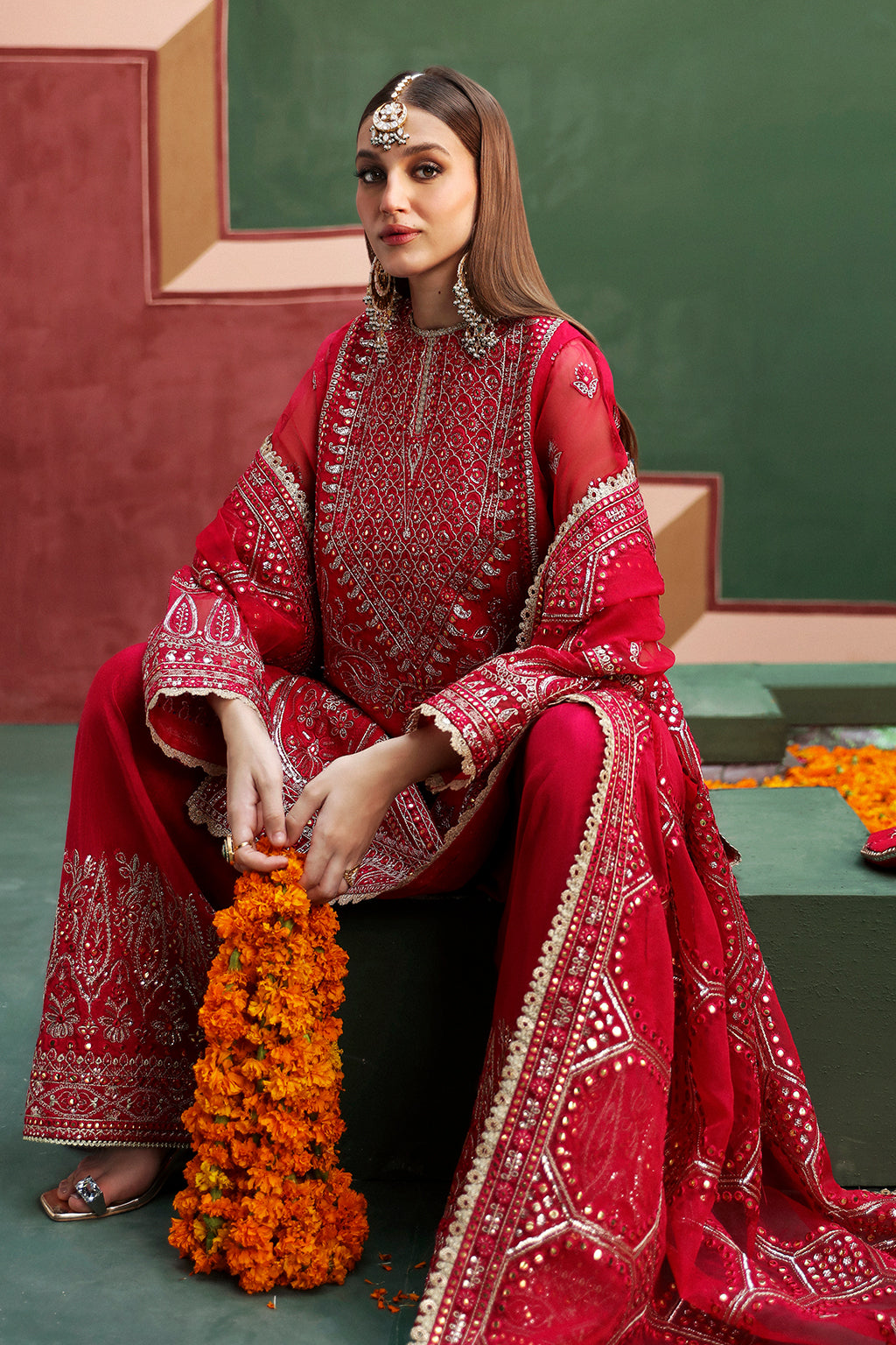 Shehnai by Afrozeh Unstitched Wedding Formal Collection 2024 | AFS-24-04