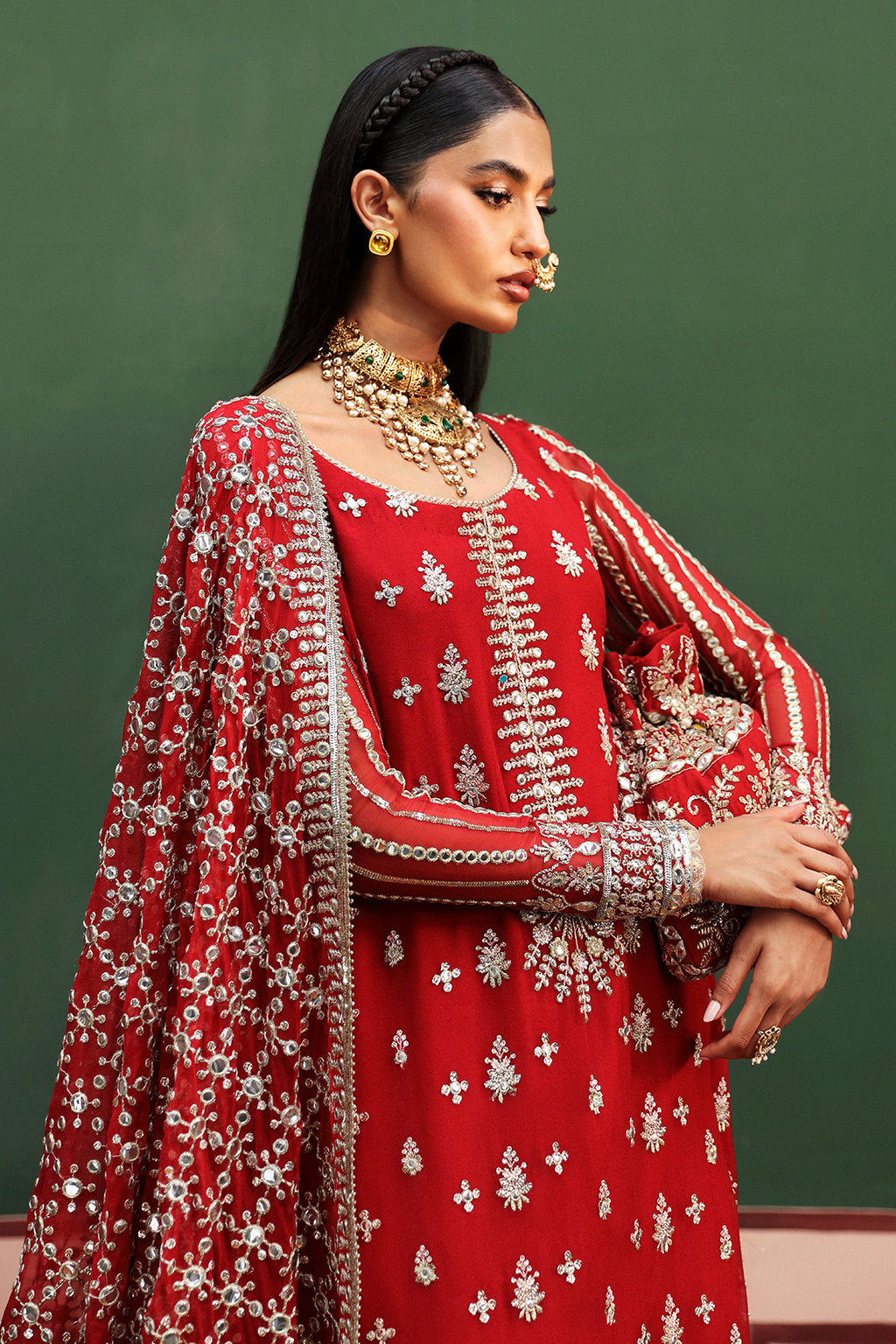 Shehnai by Afrozeh Unstitched Wedding Formal Collection 2024 | AFS-24-02