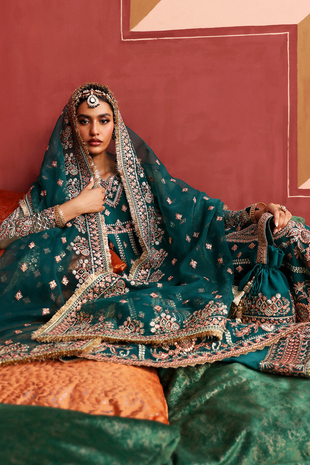 Shehnai by Afrozeh Unstitched Wedding Formal Collection 2024 | AFS-24-01