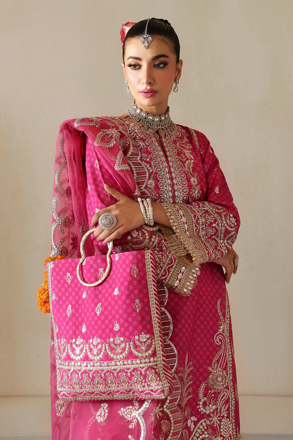 Shehnai by Afrozeh Unstitched Wedding Formal Collection 2024 | AFS-24-06