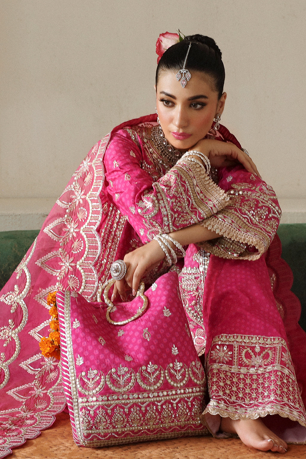 Shehnai by Afrozeh Unstitched Wedding Formal Collection 2024 | AFS-24-06