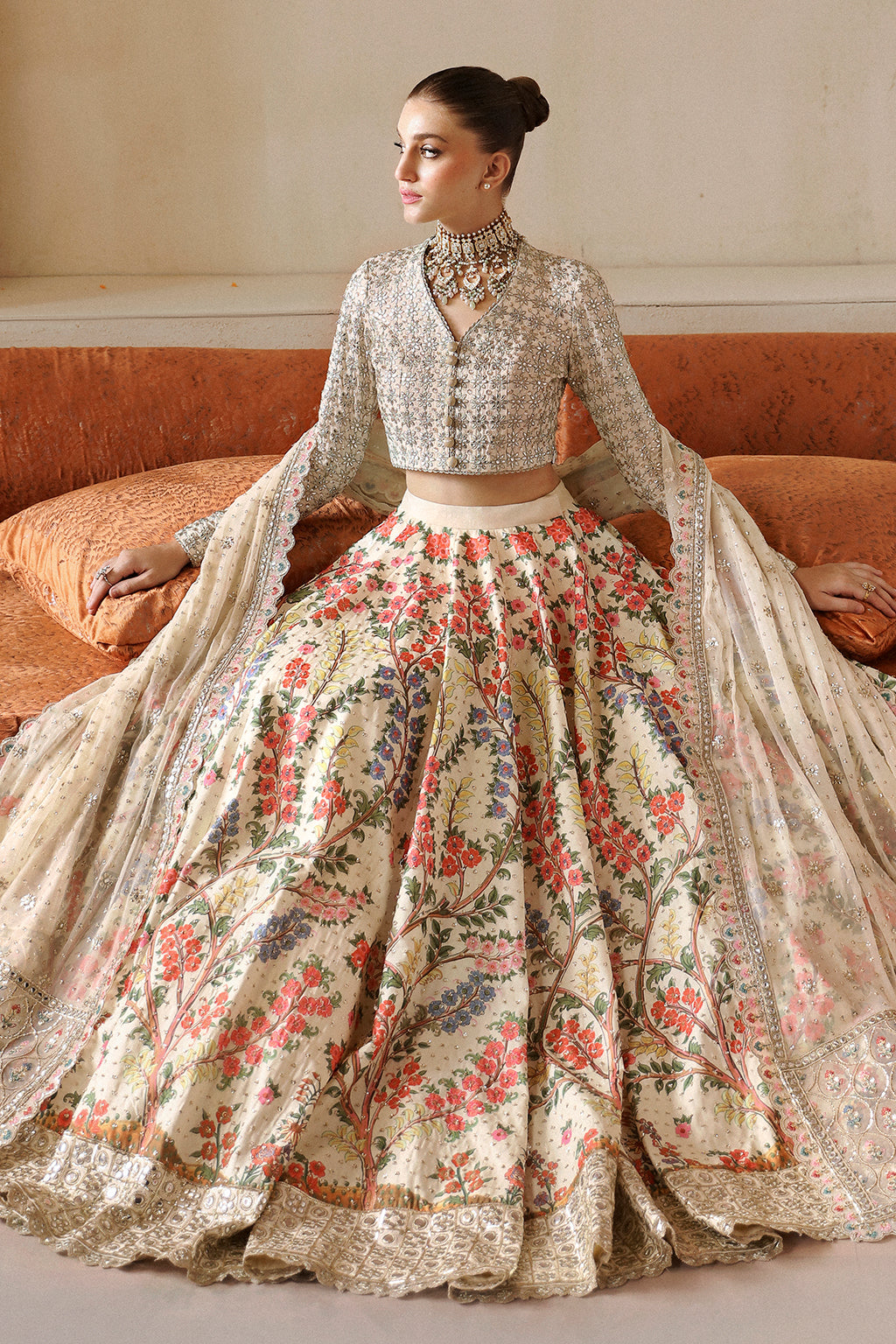 Shehnai by Afrozeh Unstitched Wedding Formal Collection 2024 | AFS-24-09