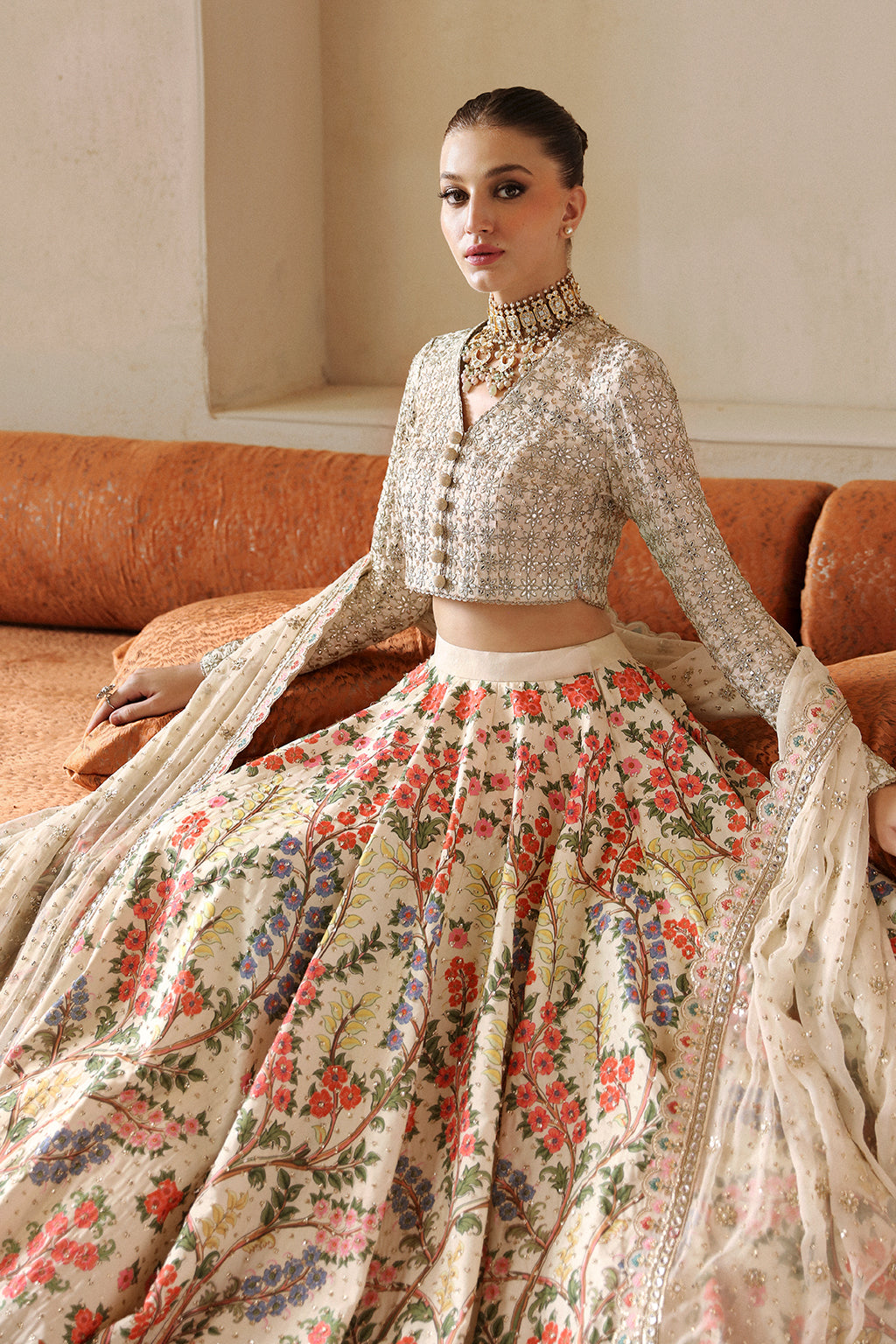 Shehnai by Afrozeh Unstitched Wedding Formal Collection 2024 | AFS-24-09