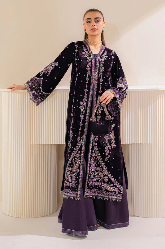 EMBROIDERED VELVET UF-757