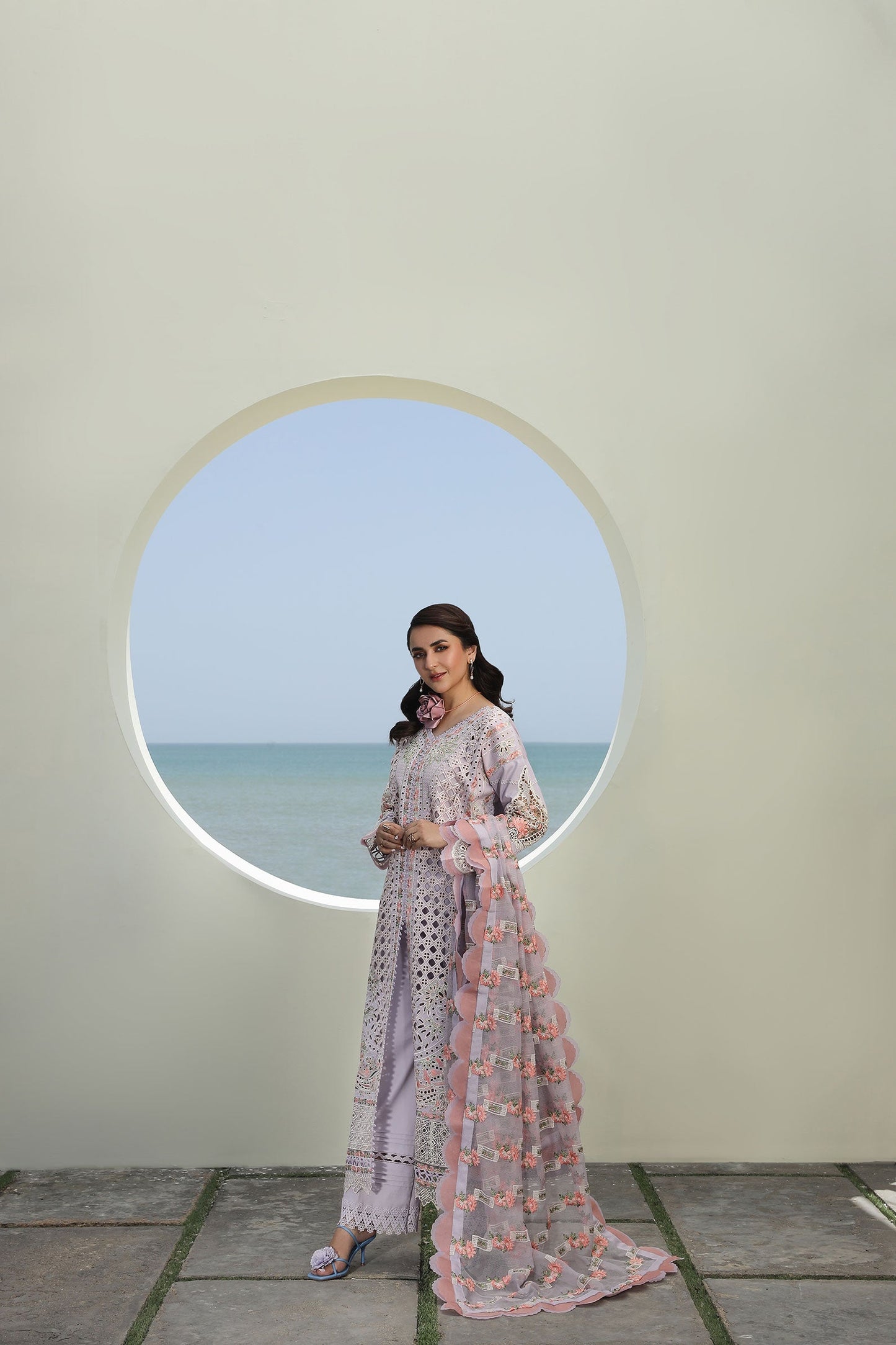 Maryam Hussain Luxury Lawn 24 | FEROZ