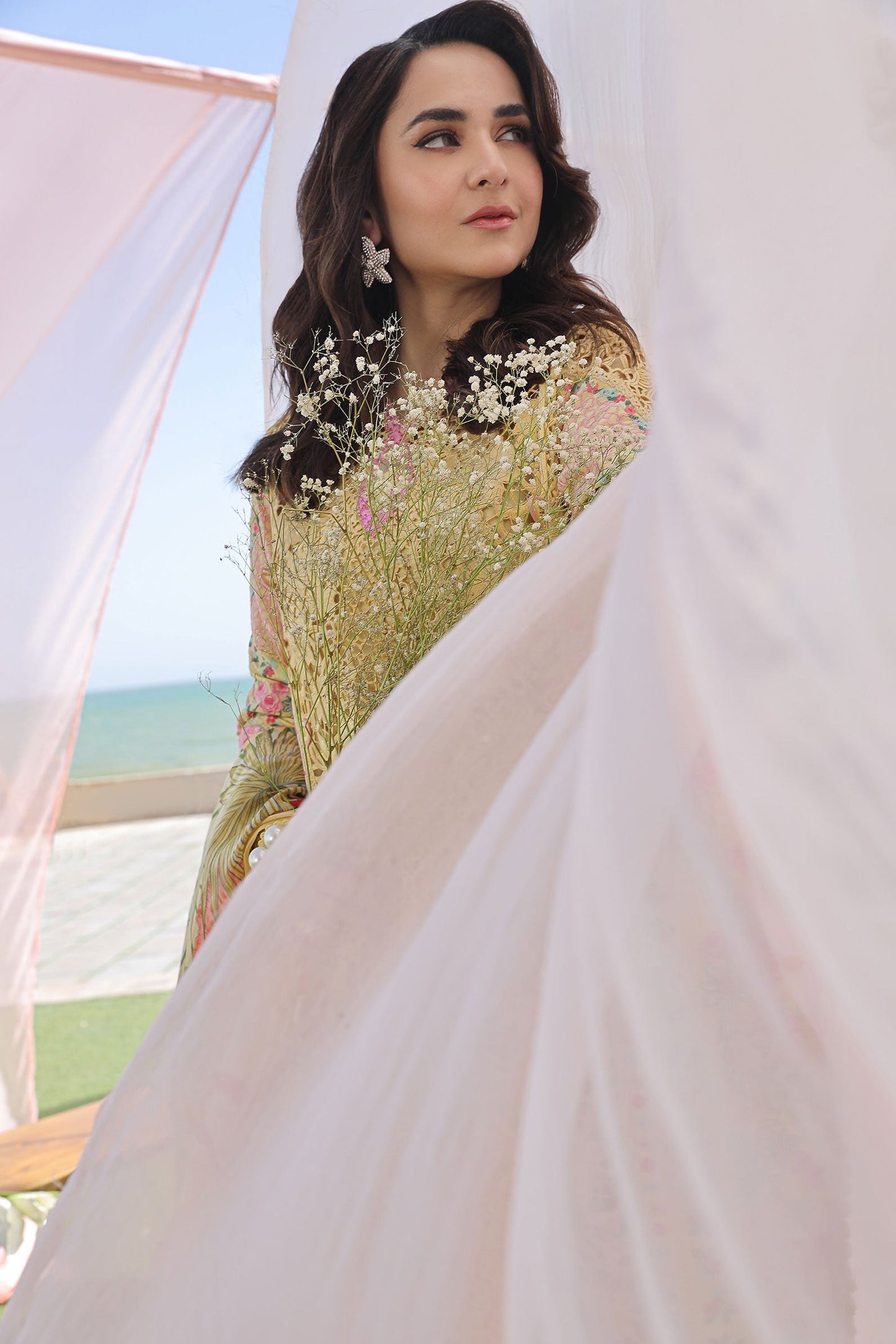 Maryam Hussain Luxury Lawn 24 | TROPICA