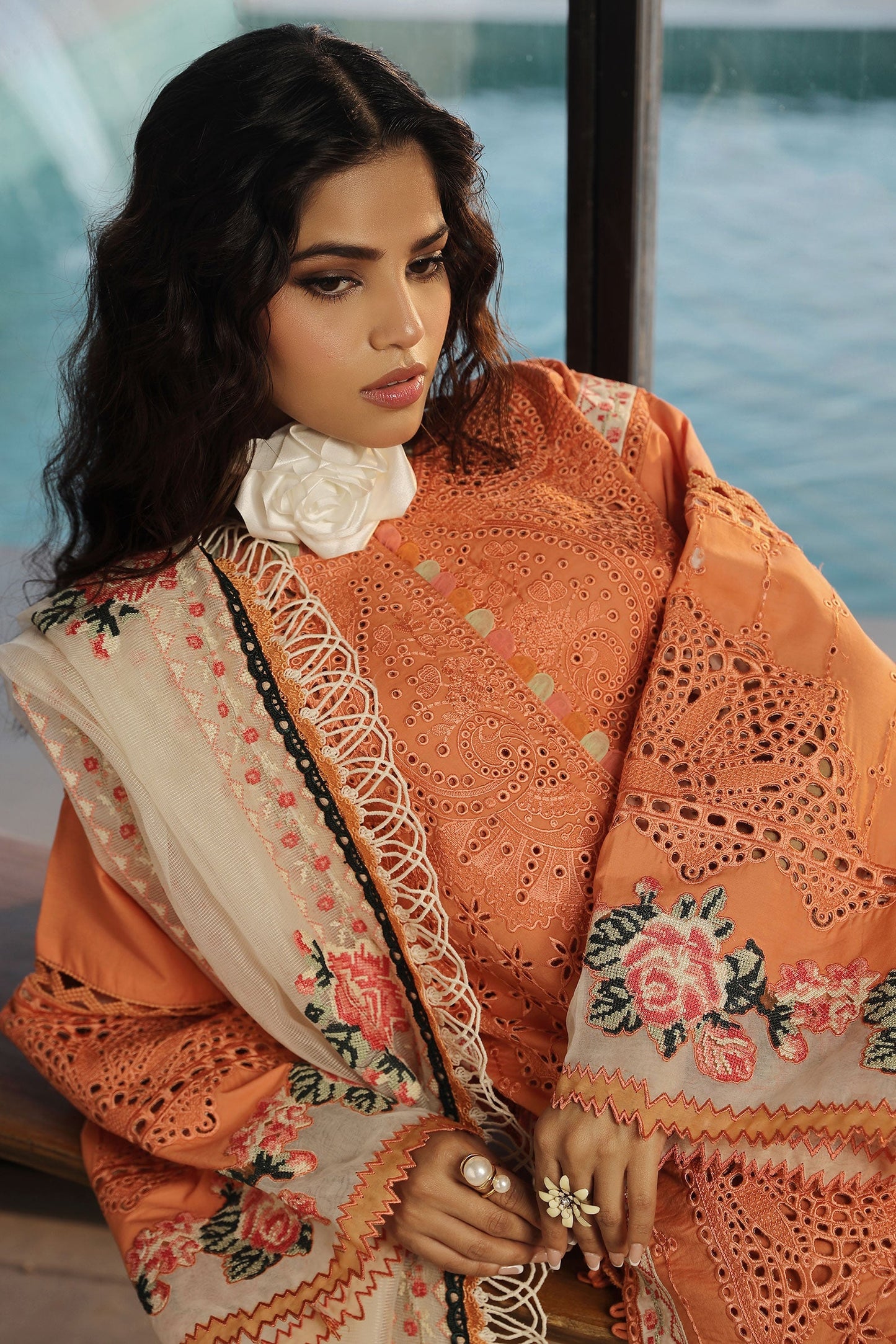 Maryam Hussain Luxury Lawn 24 | XURI