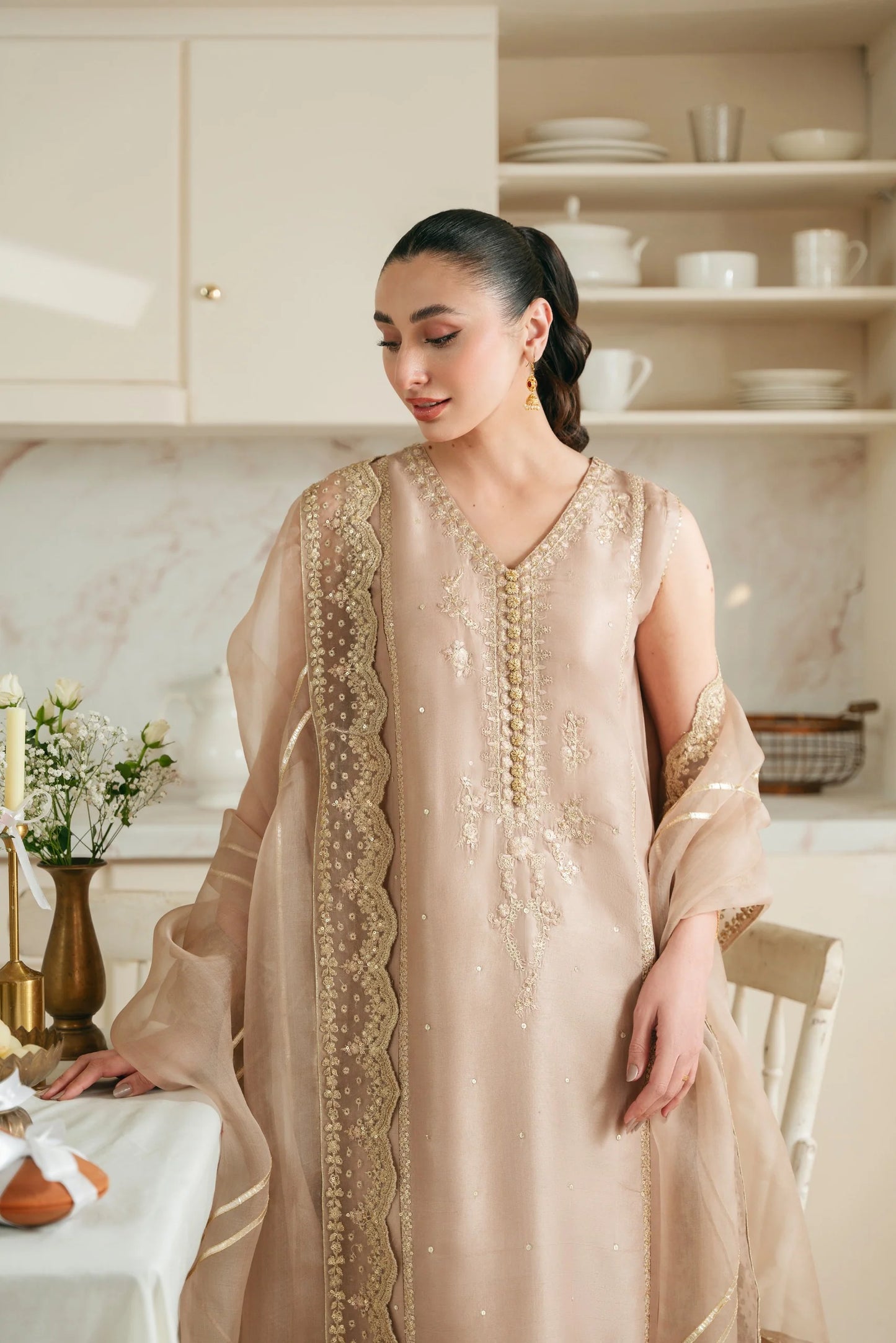 Agha Noor Festive Formals - Dusk Rose