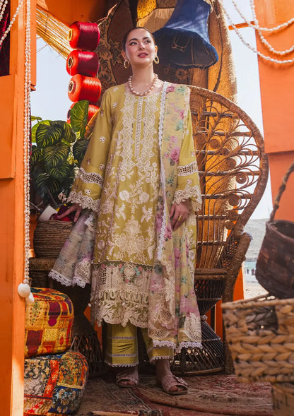 Hai Kuch Luxury Lawn X Hania Amir by Elaf | EHK-02B