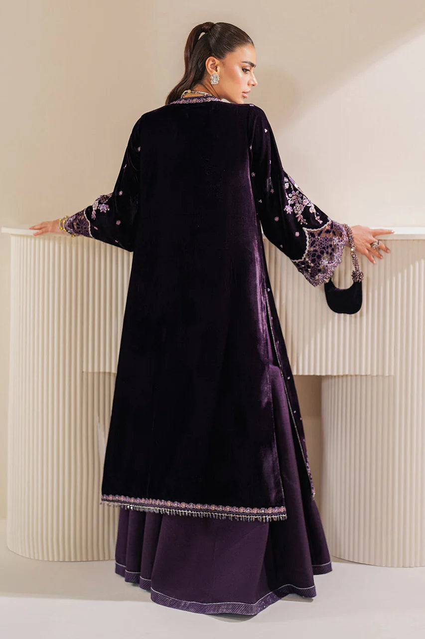 EMBROIDERED VELVET UF-757