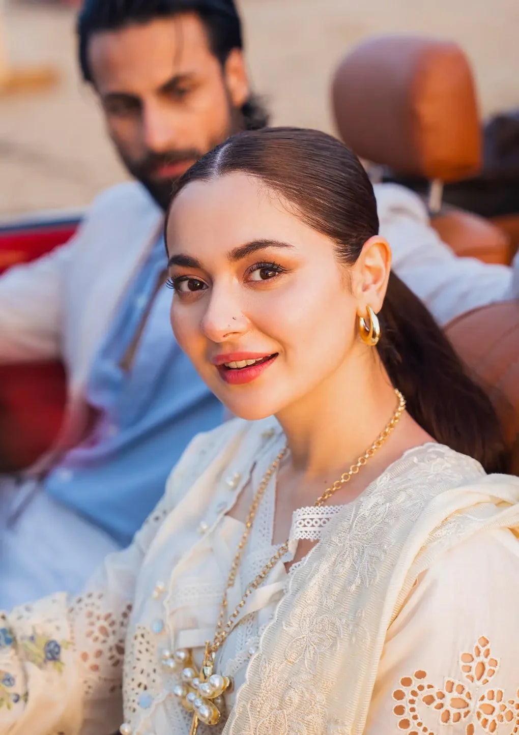 Hai Kuch Luxury Lawn X Hania Amir by Elaf | EHK-03B