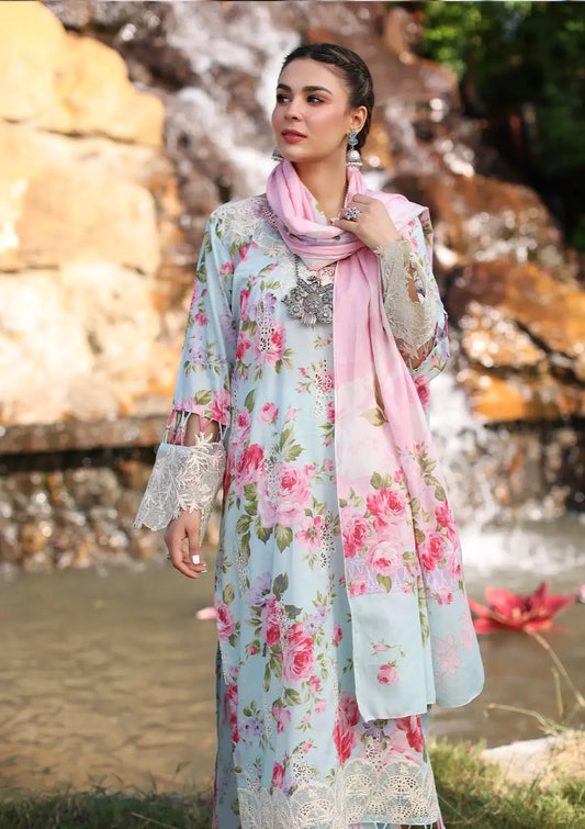 Elaf Chikankari Lawn 2024 | ECK-04B