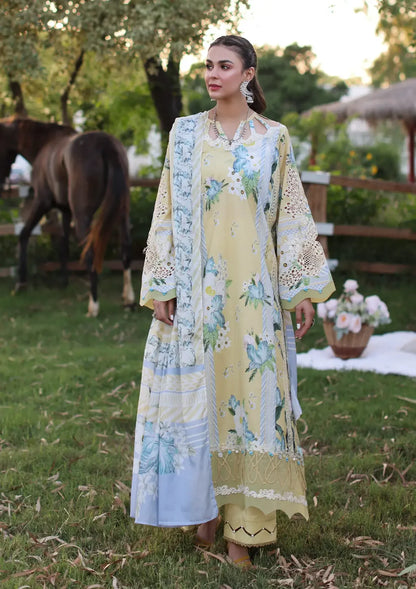 Elaf Chikankari Lawn 2024 | ECK-05A