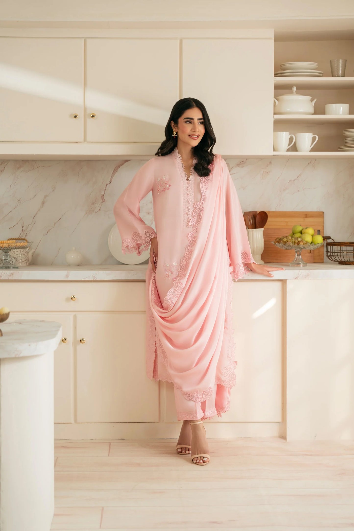 Agha Noor Festive Formals - Rija Blush