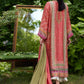 Bazif Burnt Orange Shirt And Dupatta