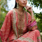 Bazif Burnt Orange Shirt And Dupatta