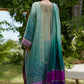 Leisha Teal Ombre Shirt And Dupatta