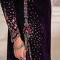 EMBROIDERED VELVET UF-748