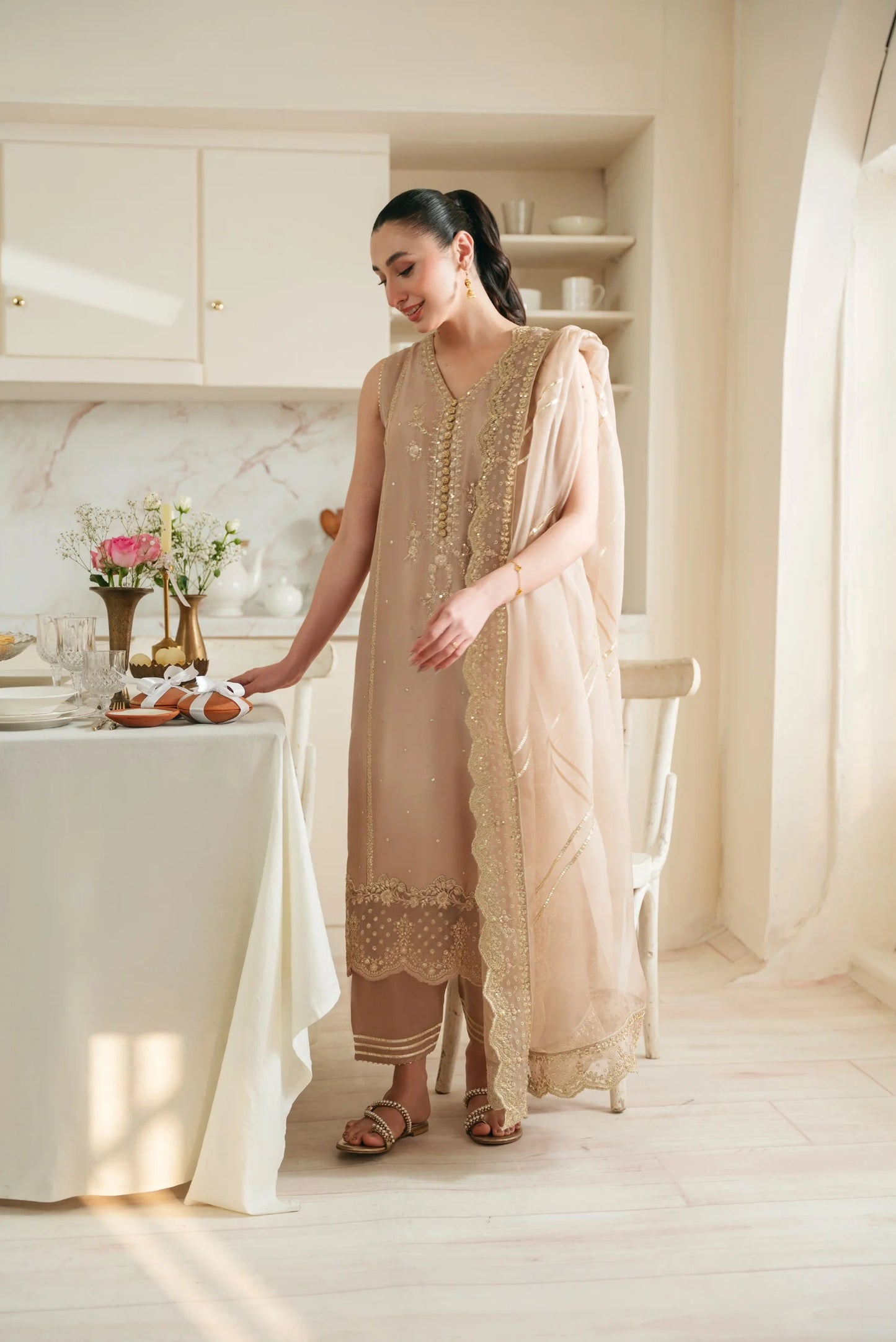 Agha Noor Festive Formals - Dusk Rose