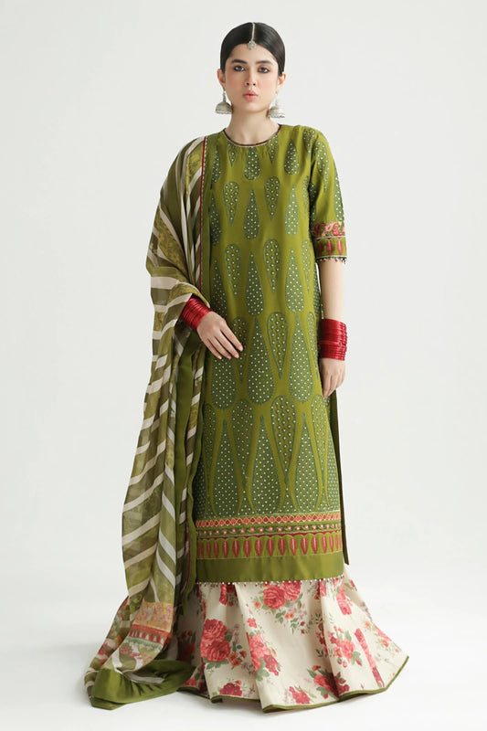 Zara Shahjahan Luxury Lawn 2024 | 8B