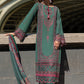 Carnation Winter Shawl Edit ’24 by Rang Rasiya | TEAL SET