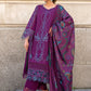 Carnation Winter Shawl Edit ’24 by Rang Rasiya | PURPLE SET