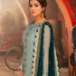 AJKK-17 EMBROIDERED CHIFFON 3 PCS GREEN SUIT-SET